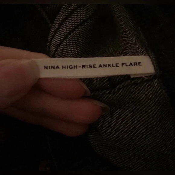 Rag & Bone Nina High Rise Ankle Flare Jeans Size 31 - Picture 6 of 6